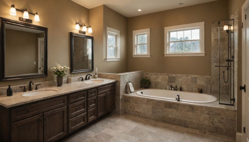 Renovated Bathroom Features